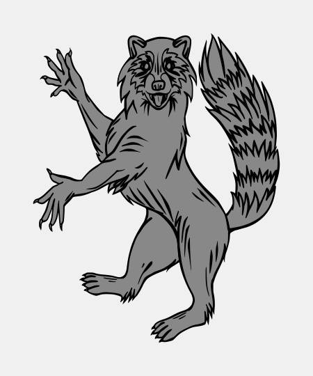 Raccoon Rampant Guardant