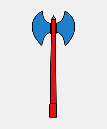 Common Axe Double Headed