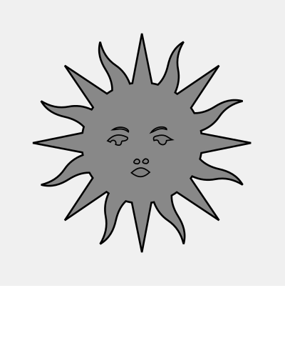 Sun Outline