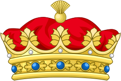 Crown Of A Prince Of Belguim
