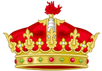 Crown Of A Spanish Infantes For The Aragonese Territories