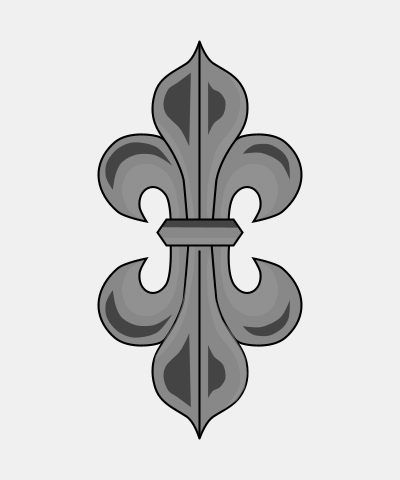 Fleur De Lys Double Fancy