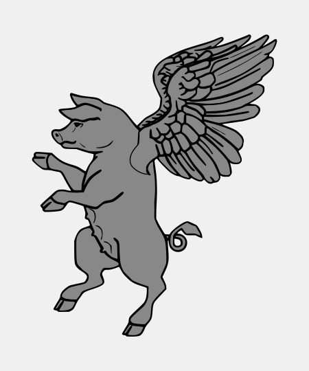 Sow Winged Rampant