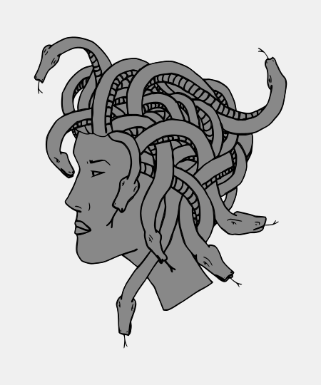 Gorgon Head Couped