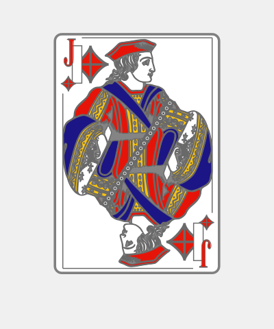 Playing Card Jack Of Diamonds