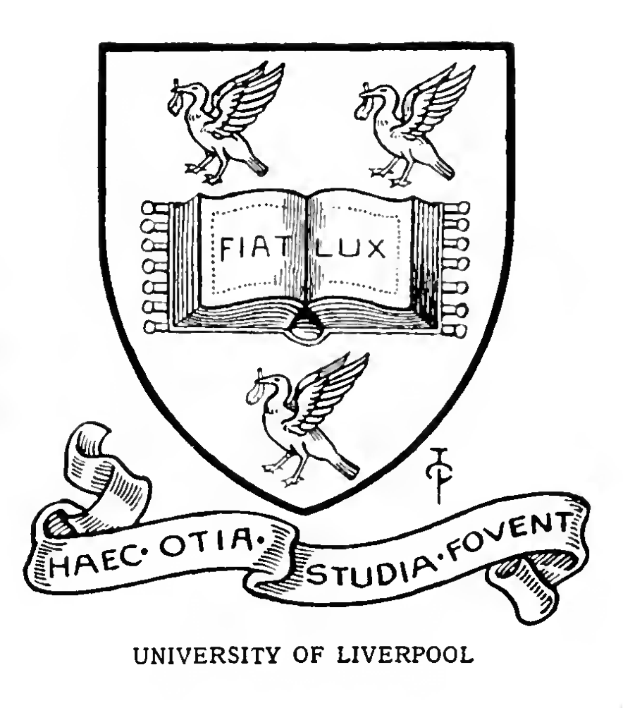 UNIVERSITY OF LIVERPOOL.